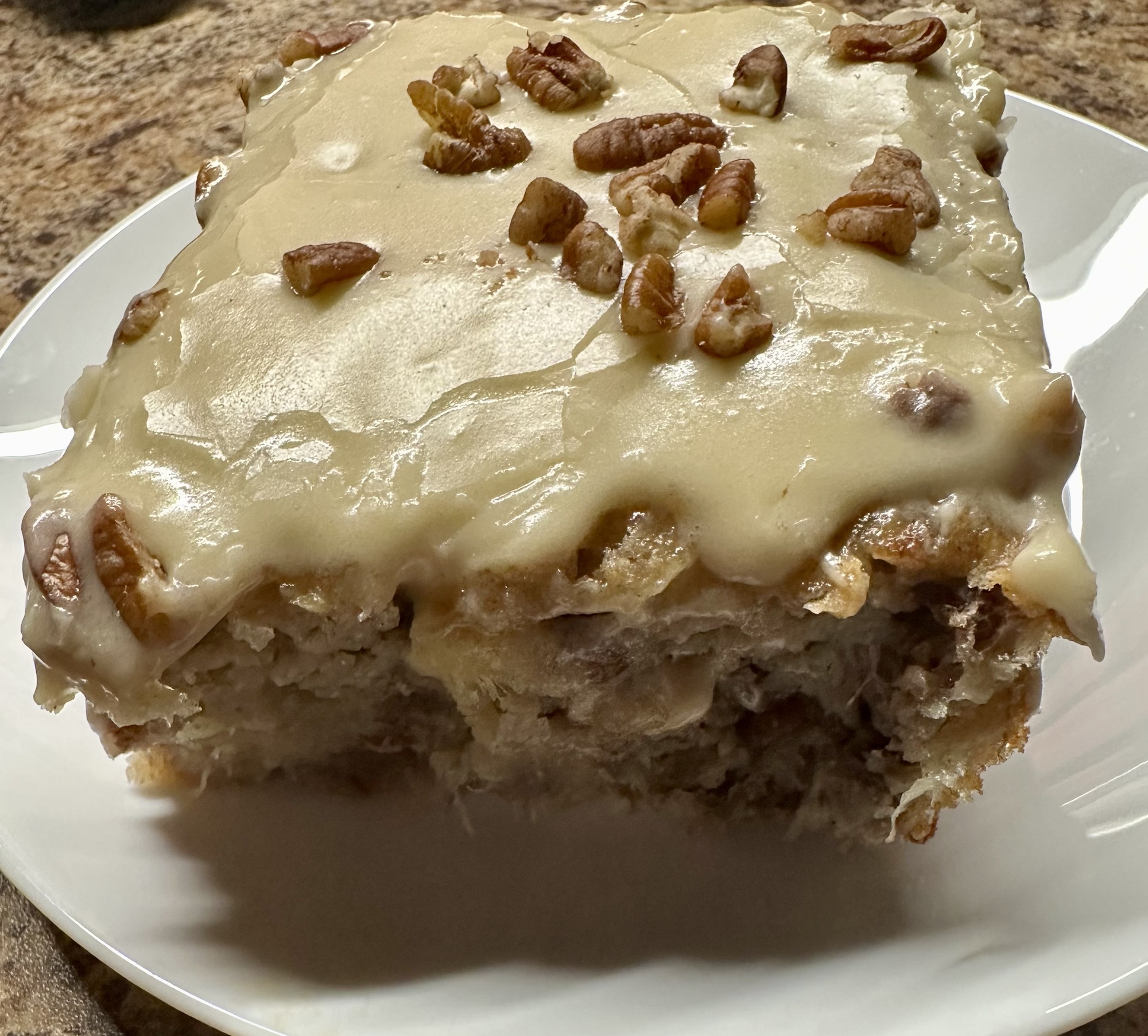 Hummingbird Sheet Cake With Cream Cheese Frosting | RedWaxDiary